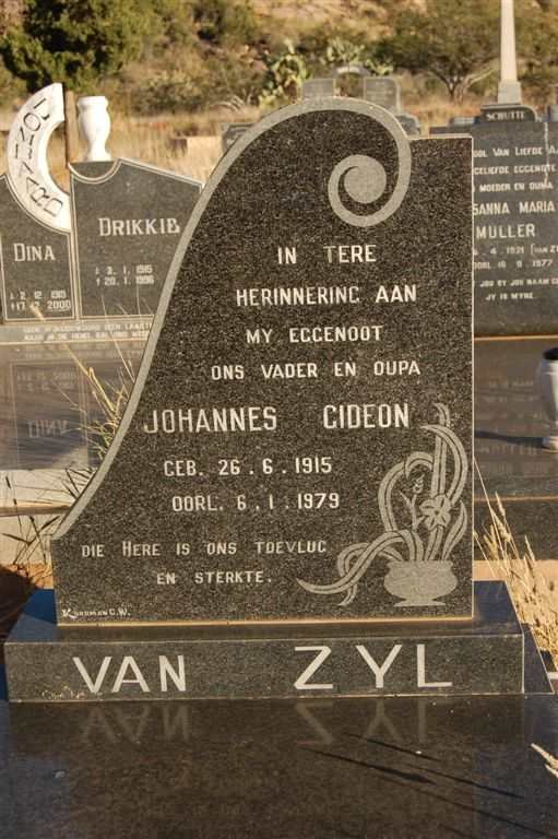 ZYL Johannes Gideon, van 1915-1979