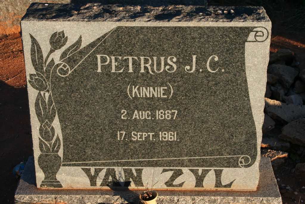 ZYL Petrus J.C., van 1887-1961