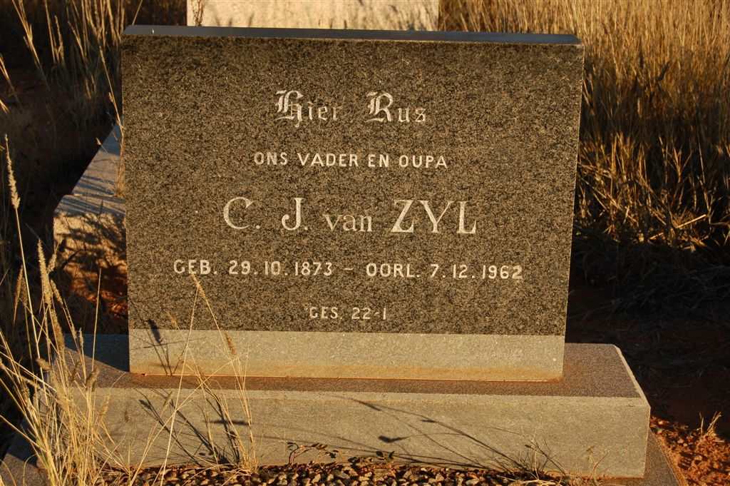 ZYL C.J., van 1873-1962