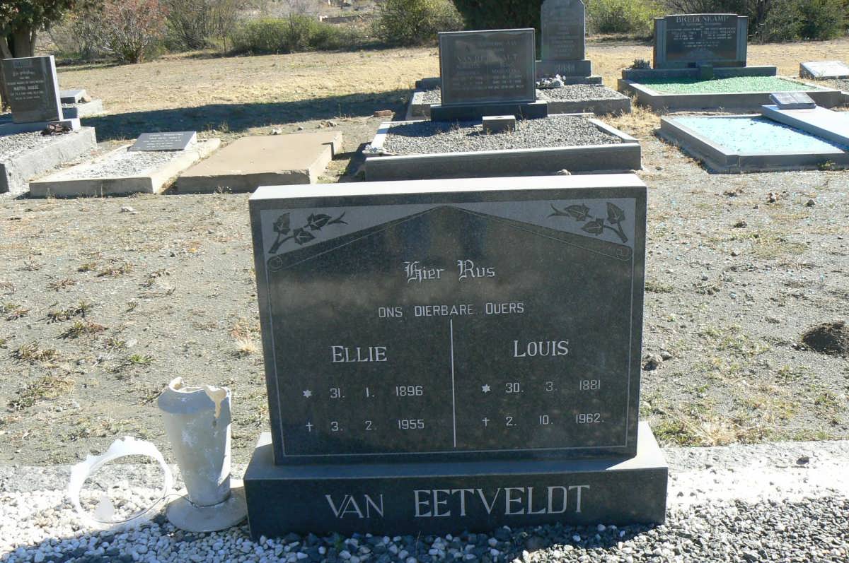 EETVELDT Louis, van 1881-1962 &amp; Ellie 1896-1955