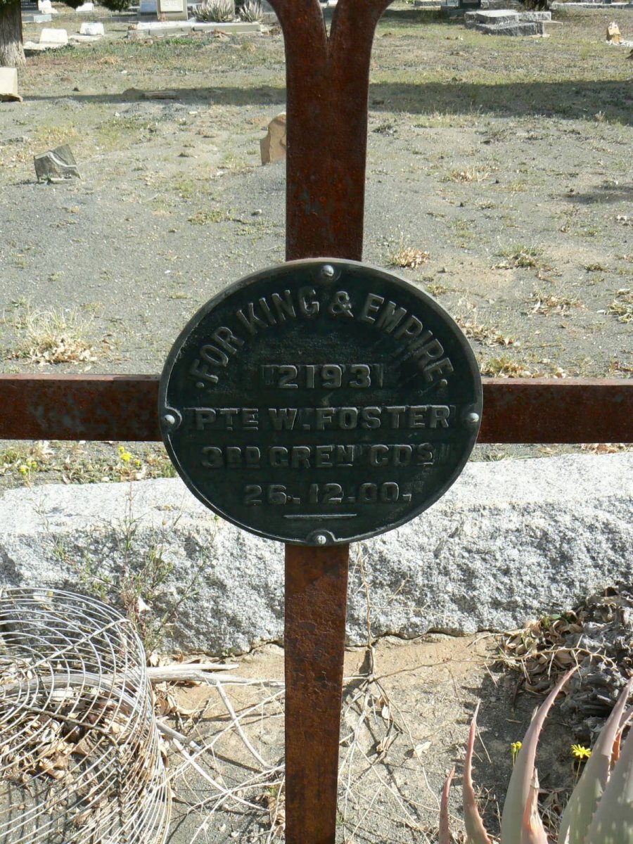 FOSTER W. -1900