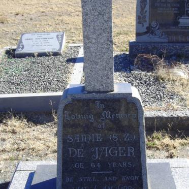JAGER S.Z., de