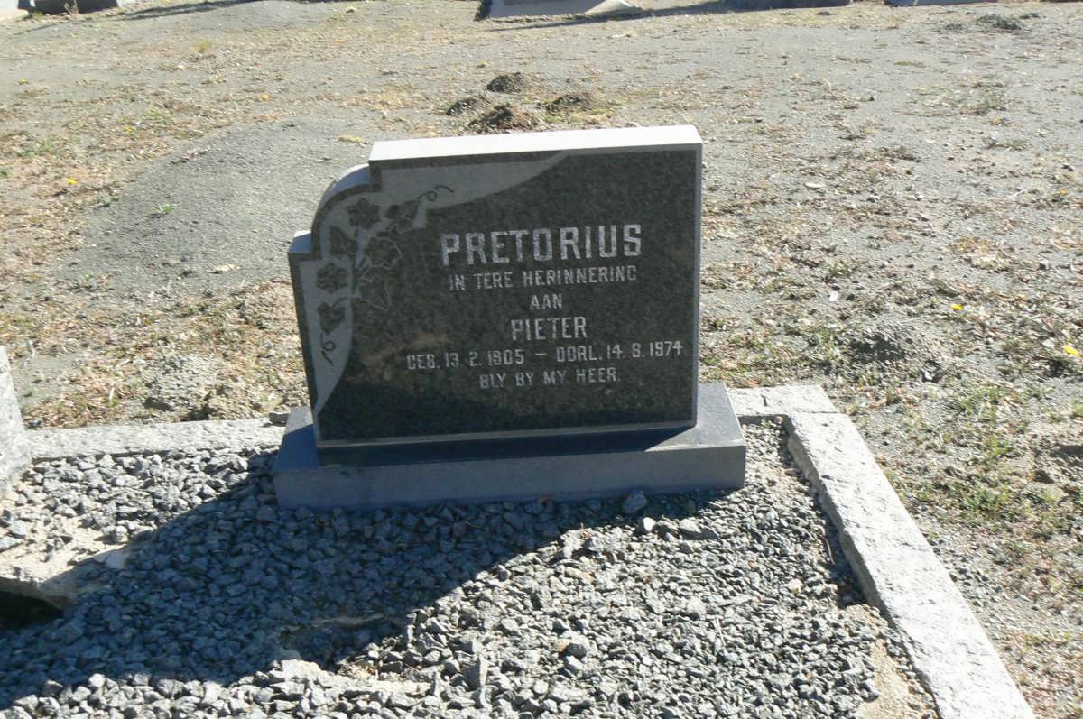 PRETORIUS Pieter 1905-1974