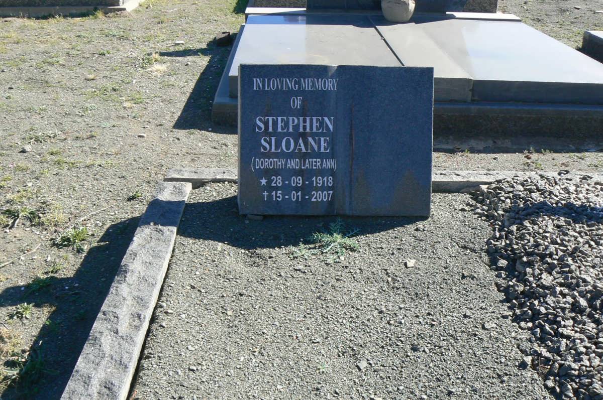 SLOANE Stephan 1918-2007