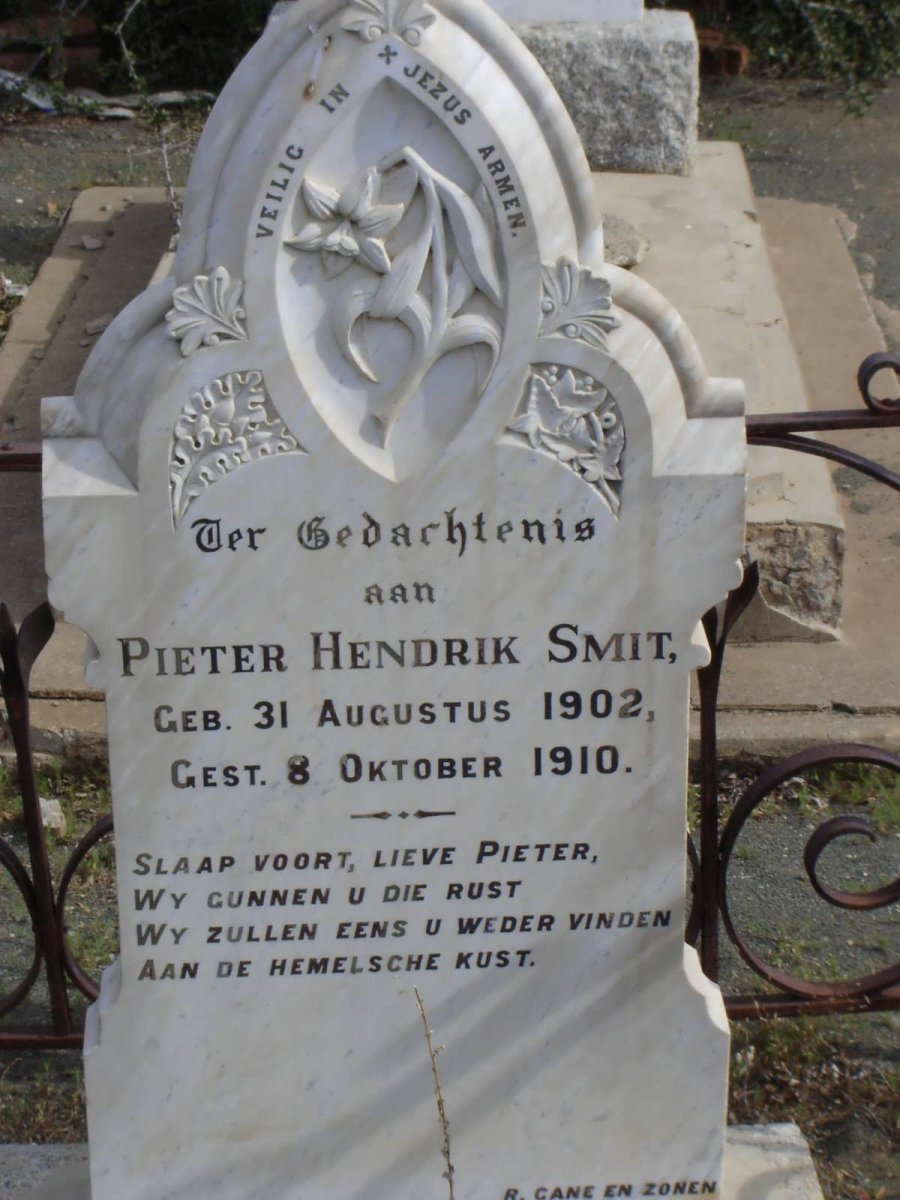 SMIT Pieter Hendrik 1902-1910