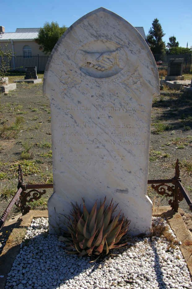 TOIT H.B., du nee HAUMAN 1883-1911