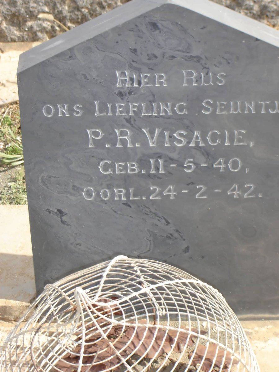 VISAGIE P.R. 1940-1942