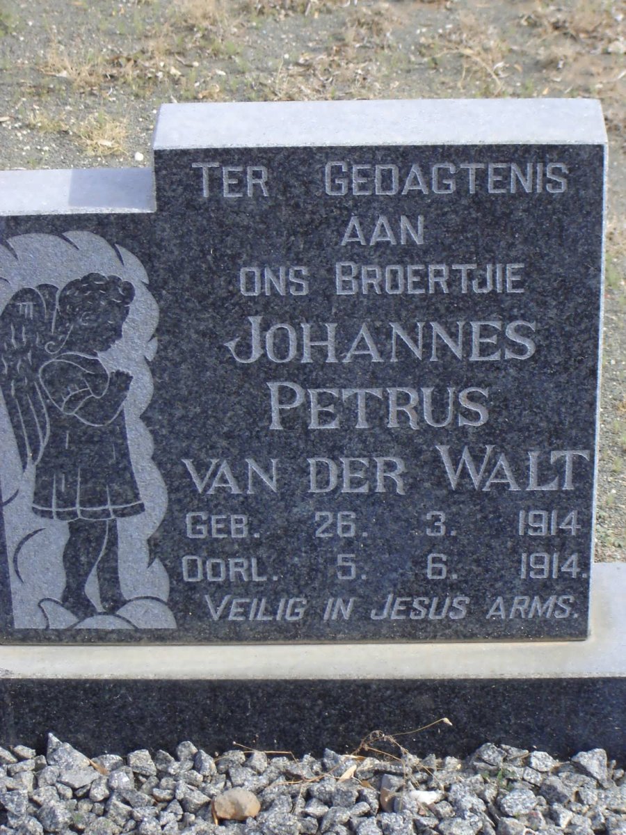 WALT Johannes Petrus, van der 1914-1914