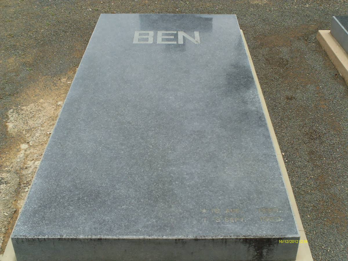 POTGIETER Ben 1888-1963