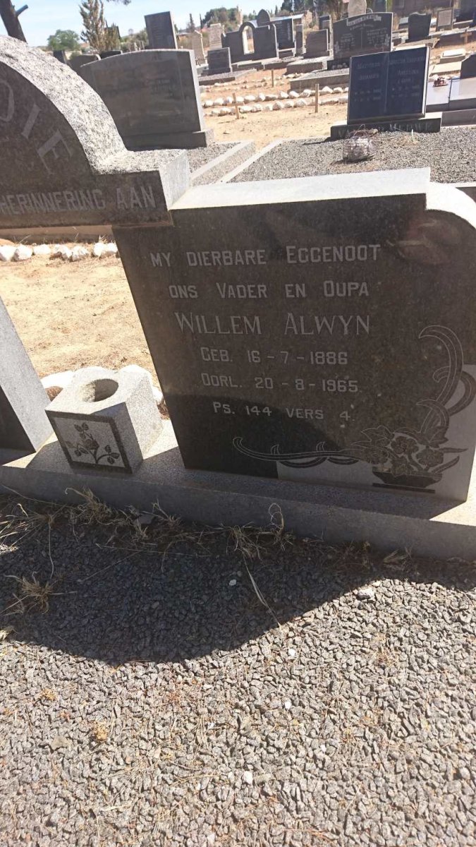 BENADIE Willem Alwyn 1886-1965 &amp; Cornelia Francina BENADIE 1891-1979