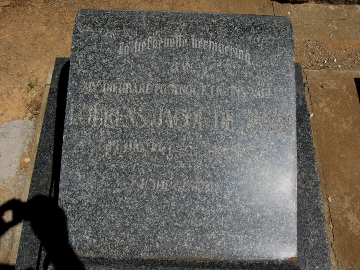 JAGER Lourens Jacob, de