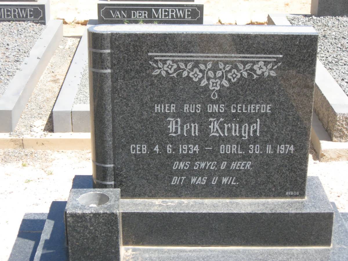 KRUGEL Ben 1934-1974
