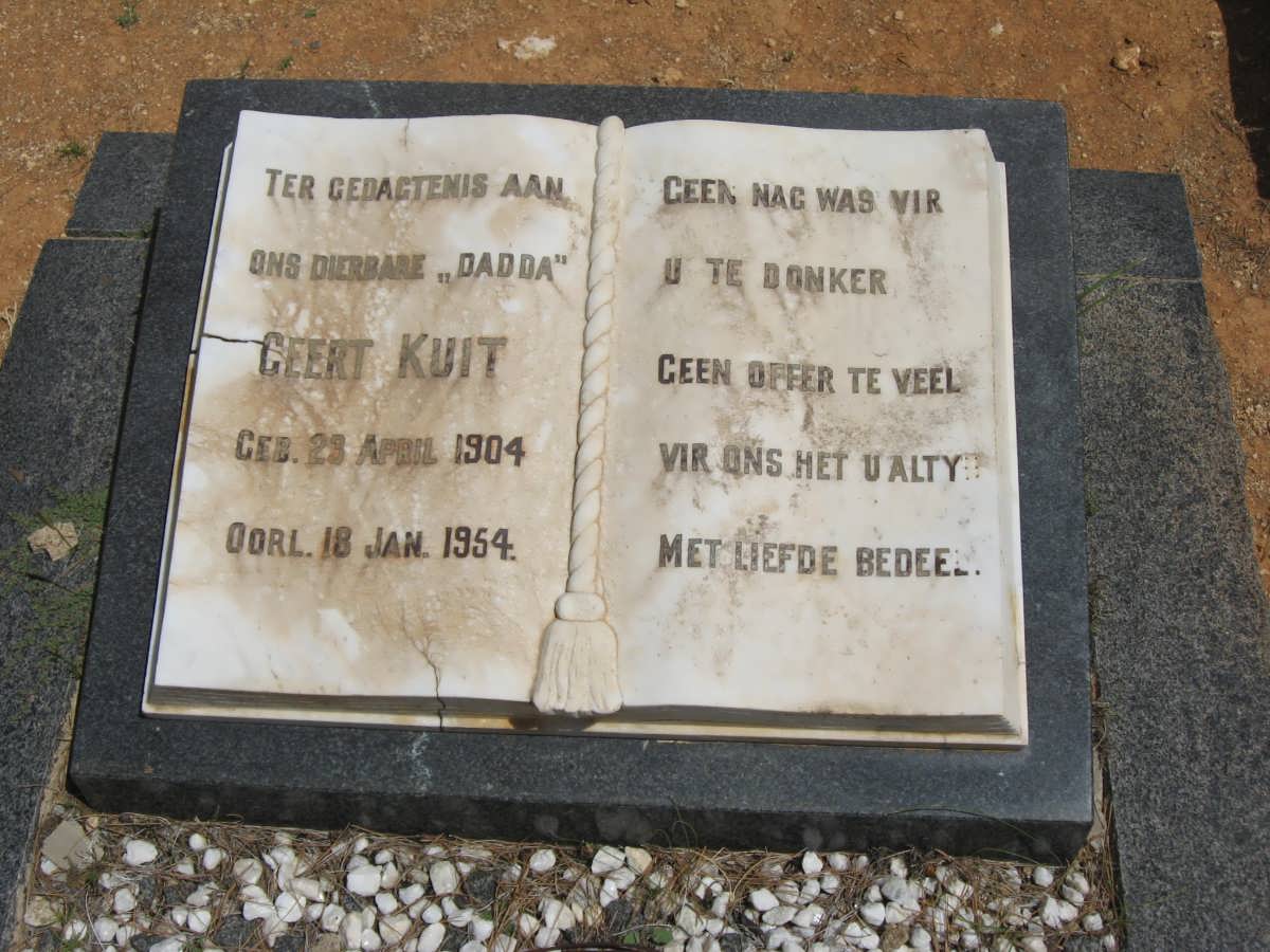 KUIT Geert 1904-1954