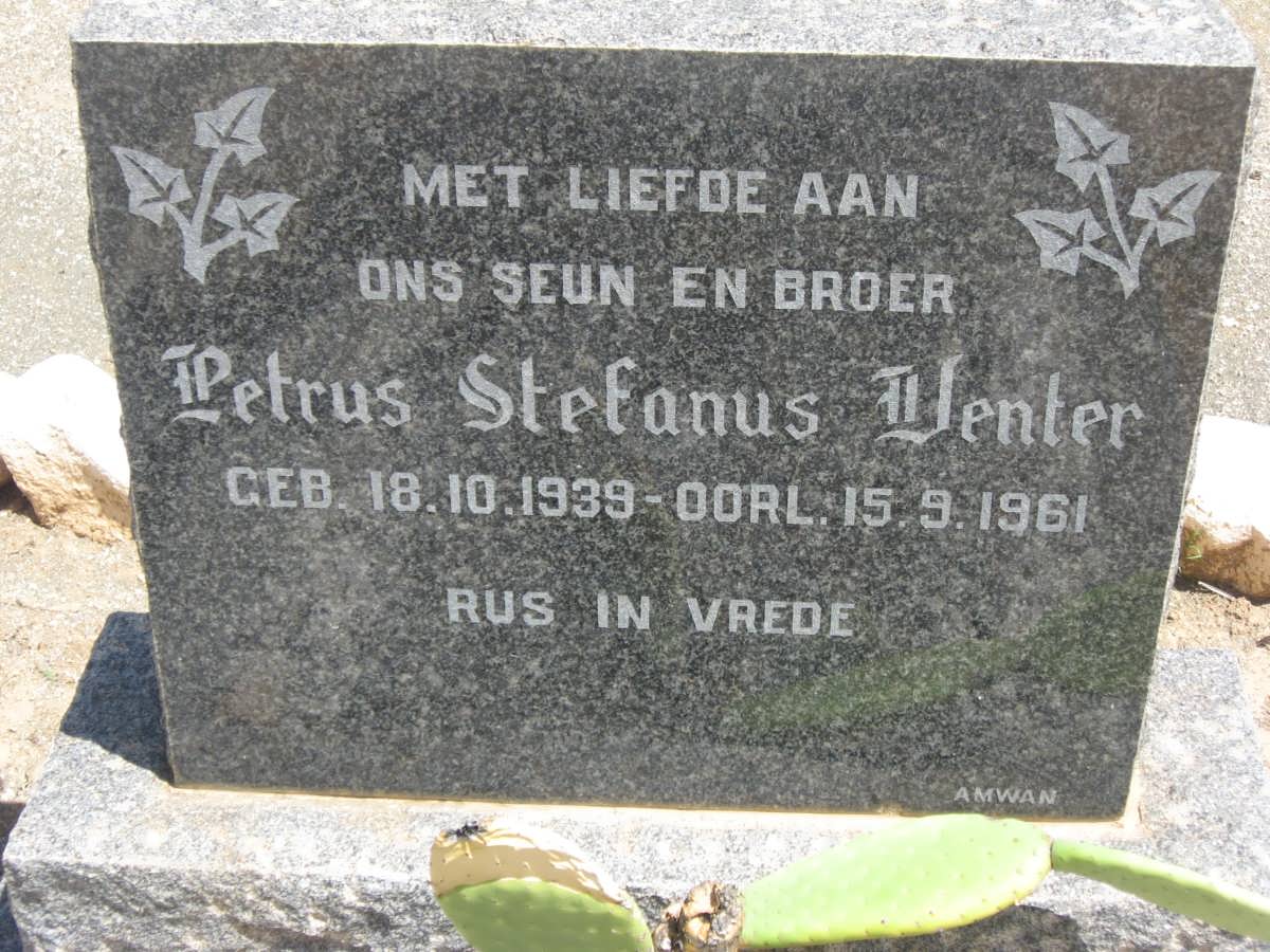 VENTER Petrus Stefanus 1939-1961