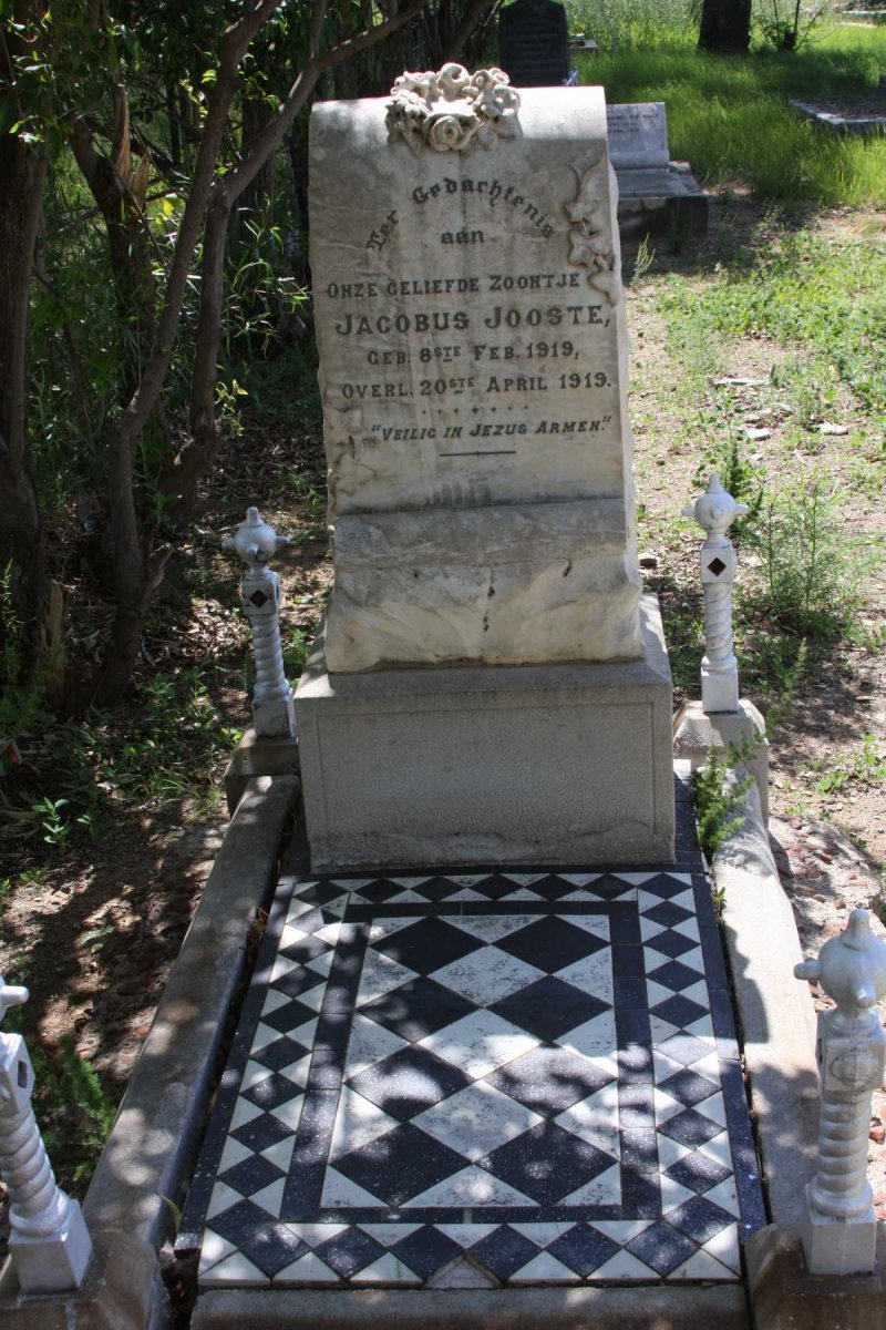 JOOSTE Jacobus 1919-1919