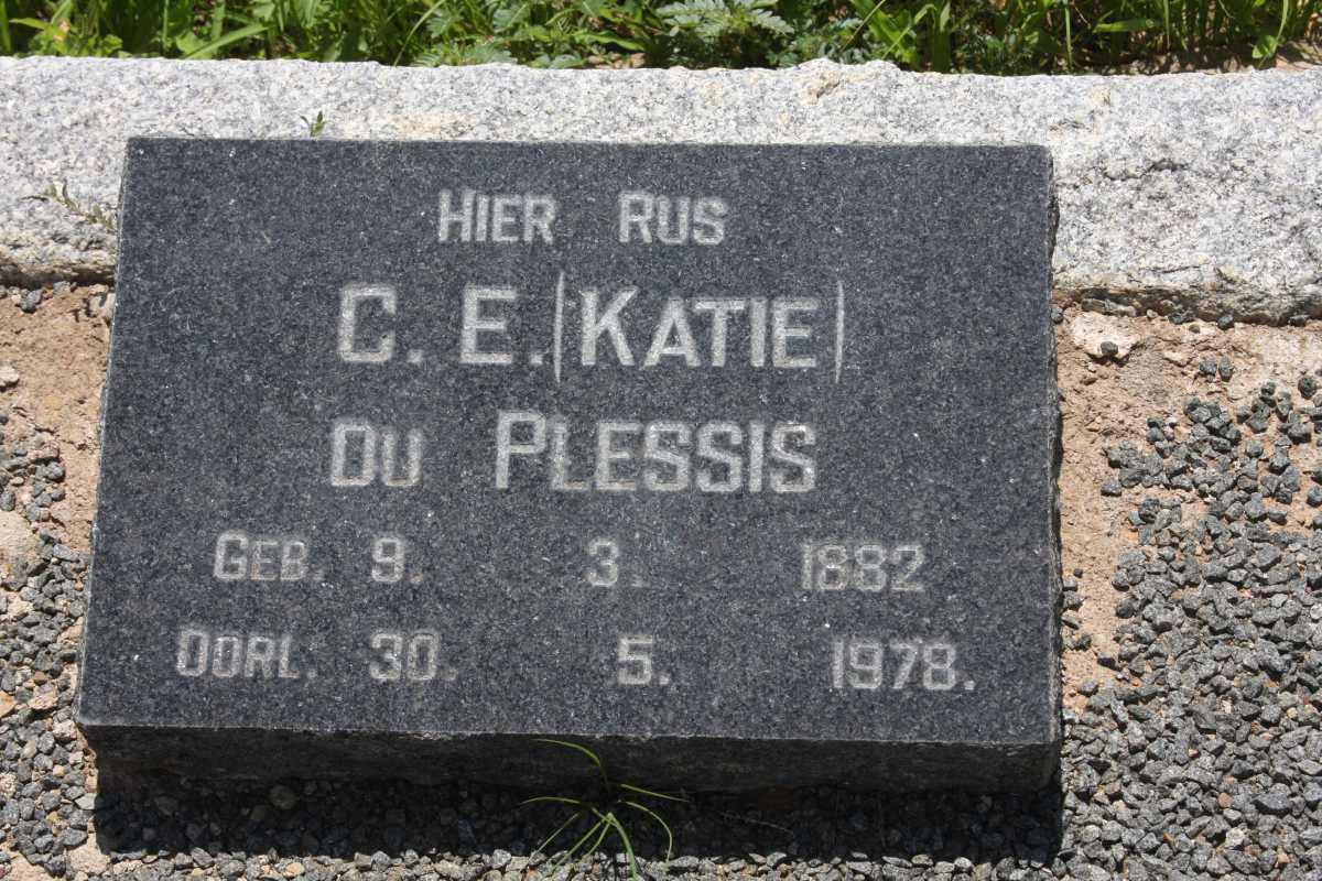 PLESSIS C.E., du 1882-1978