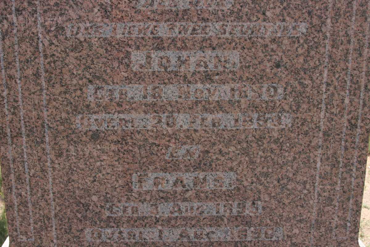 SCHOLTZ Johan 1890-189?