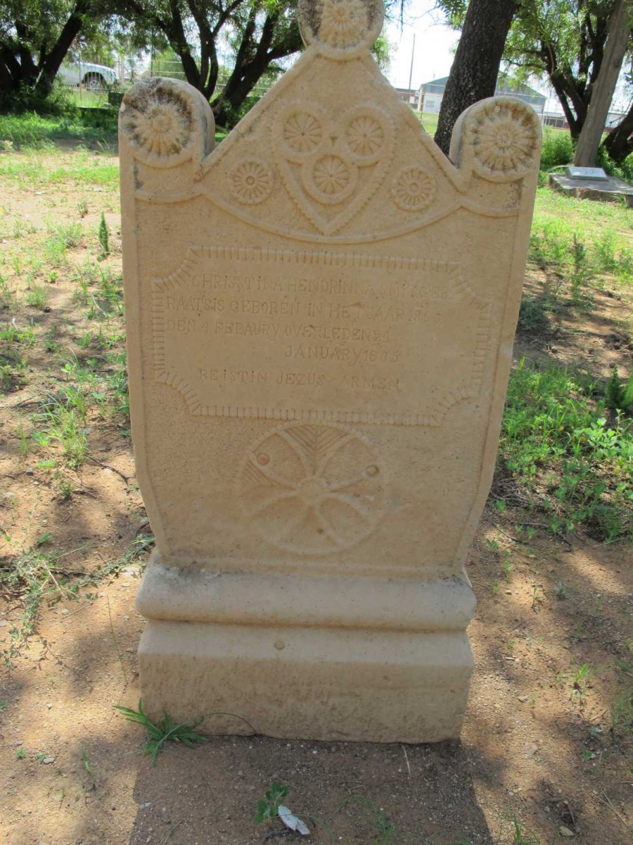 SMIT Chrisstina Hendrinna nee RAATS 1865-1905