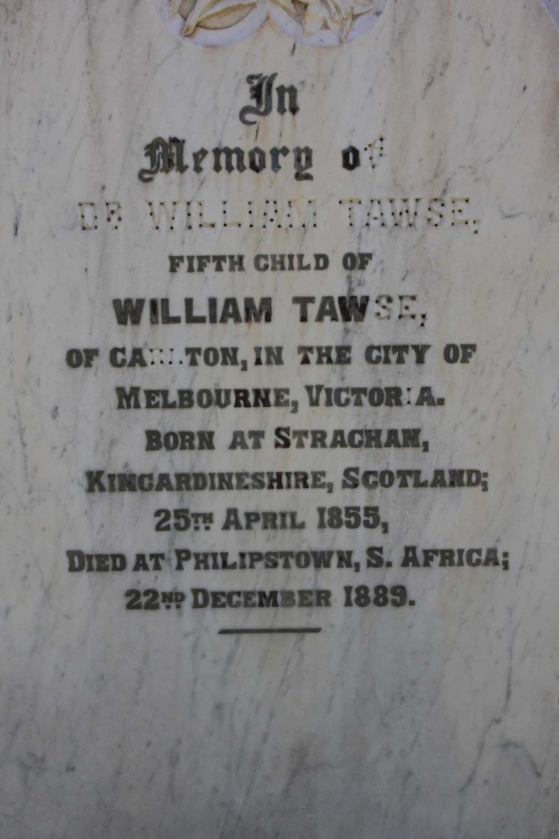 TAWSE William 1855-1889