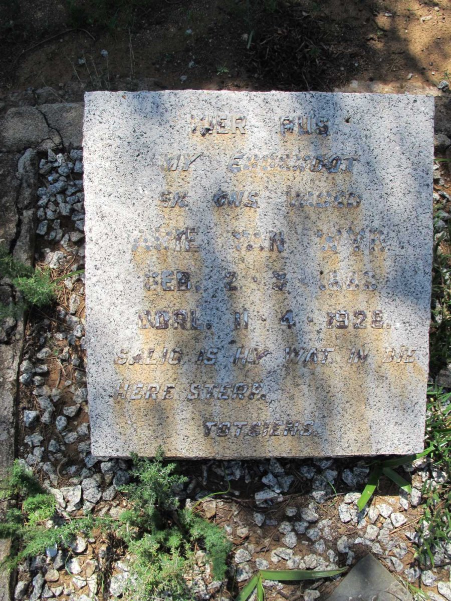 WYK Arie, van 1883-1928