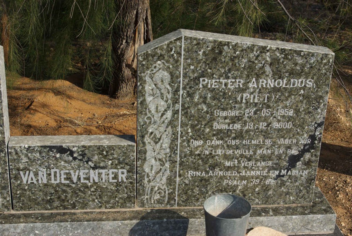 DEVENTER Pieter Arnoldus, van 1952-2000