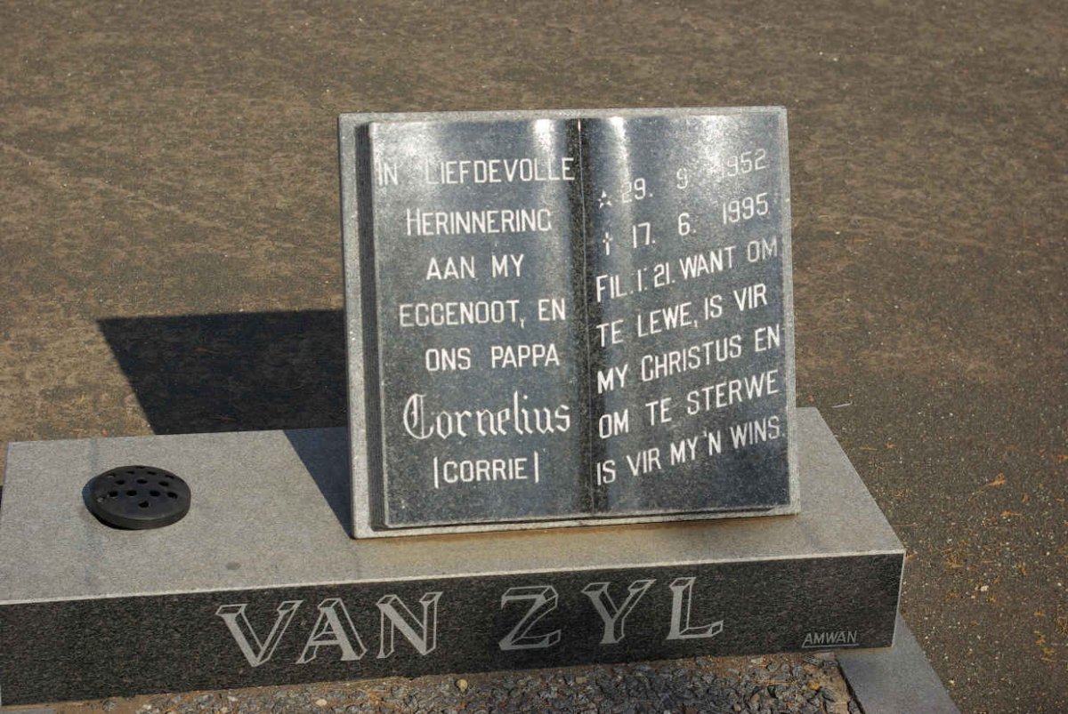 ZYL Cornelius, van 1952-1995
