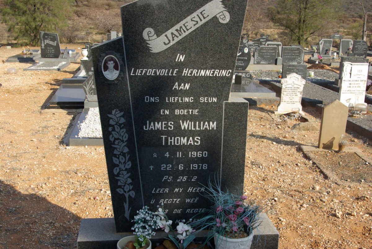THOMAS James William 1960-1978