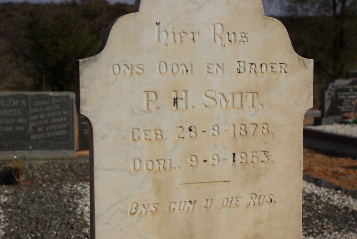 SMIT P.H. 1878-1953
