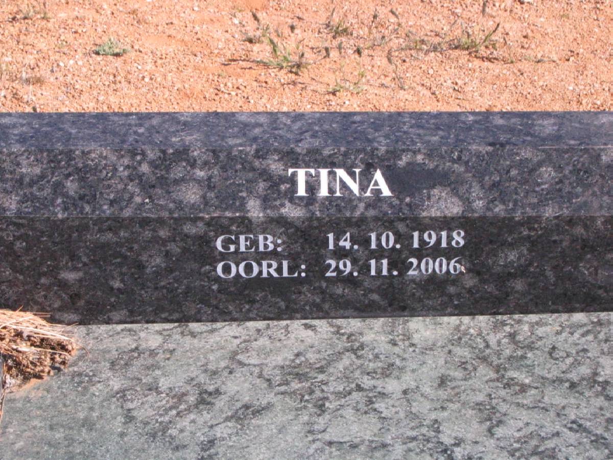 HEEVER Tina, van den 1918-2006