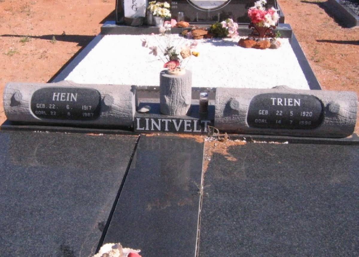 LINTVELT Hein 1917-1987 &amp; Trien 1920-1996