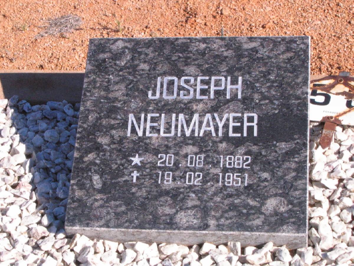 NEUMAYER Joseph 1882-1951