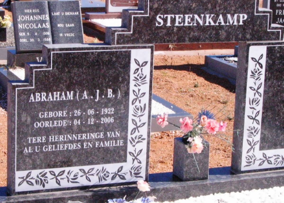 STEENKAMP A.J.B. 1922-2006