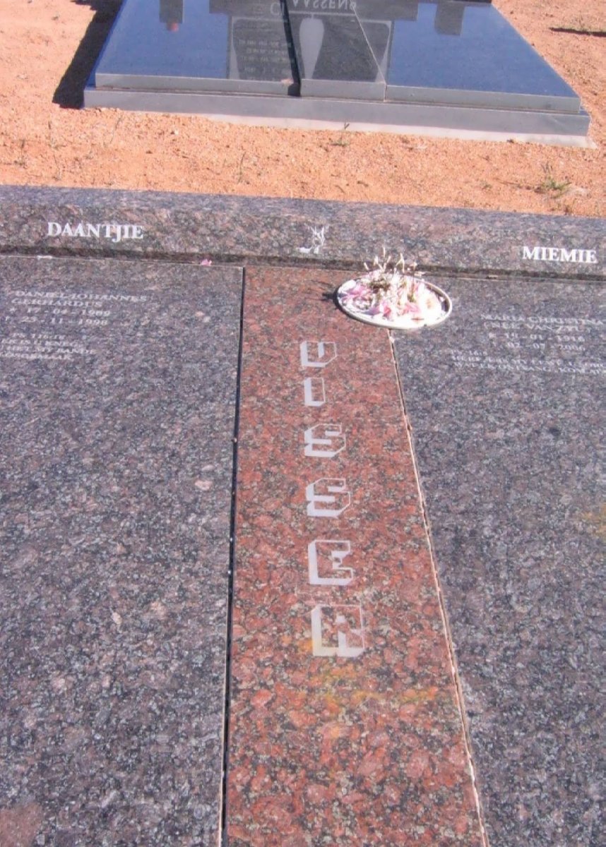 VISSER Daniel Johannes Gerhardus 1909-1998 &amp; Maria Christina VAN ZYL 