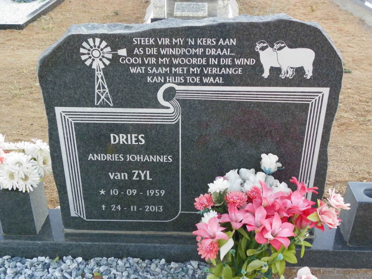 ZYL Andries Johannes, van 1959-2013