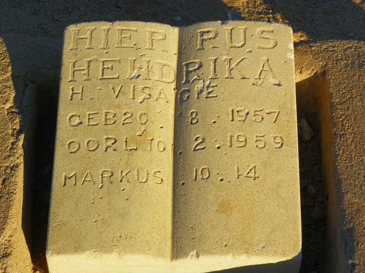 VISAGIE Hendrika H. 1957-1959