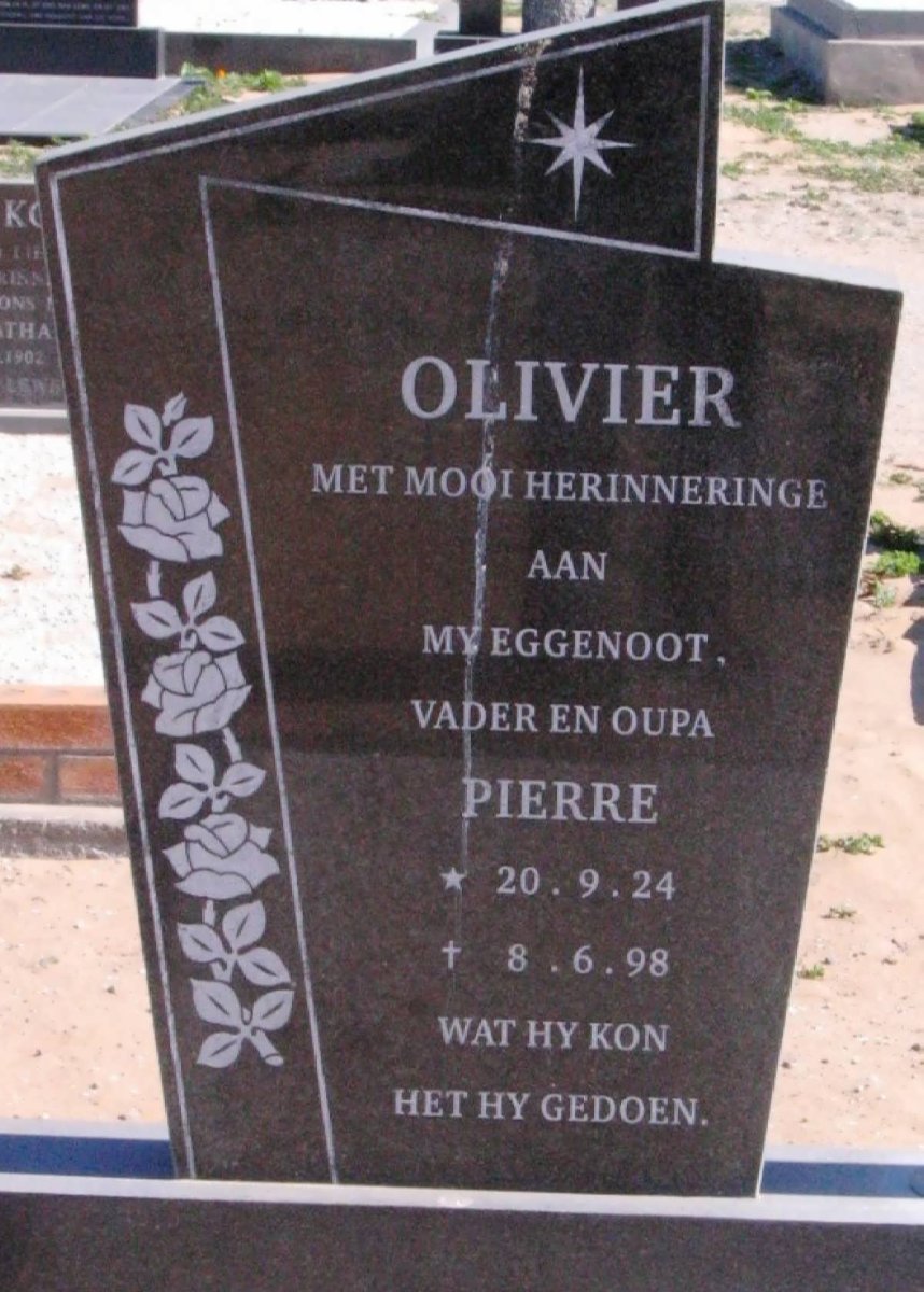 OLIVIER Pierre 1924-1998