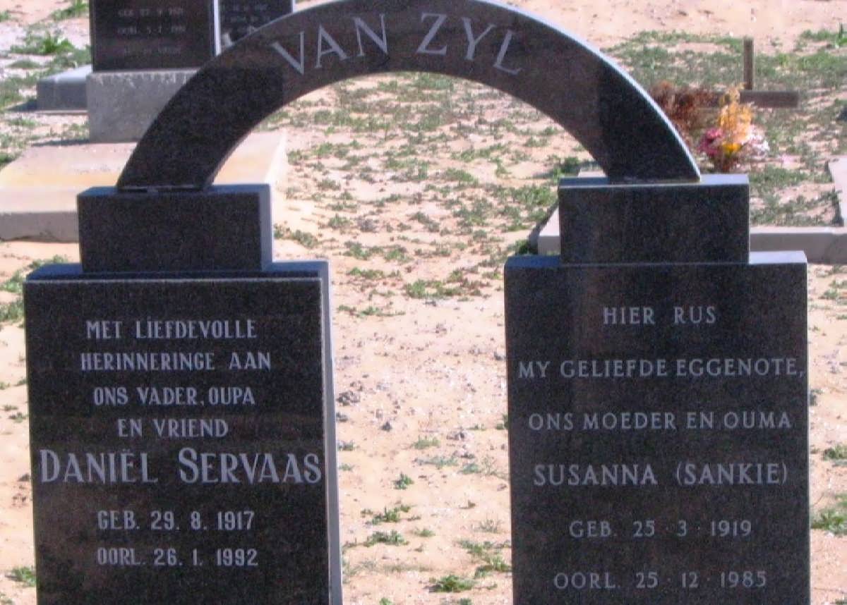 ZYL Daniel Servaas, van 1917-1992 &amp; Susanna 1919-1985