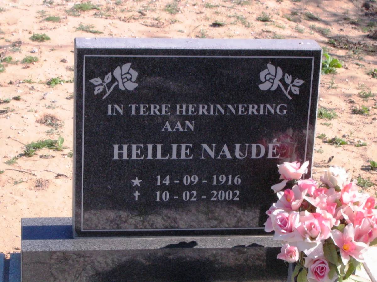 NAUDE Heilie 1916-2002