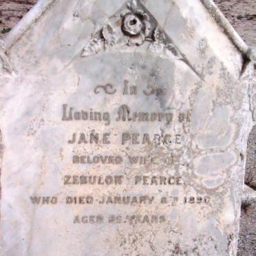 PEARCE Jane -1890