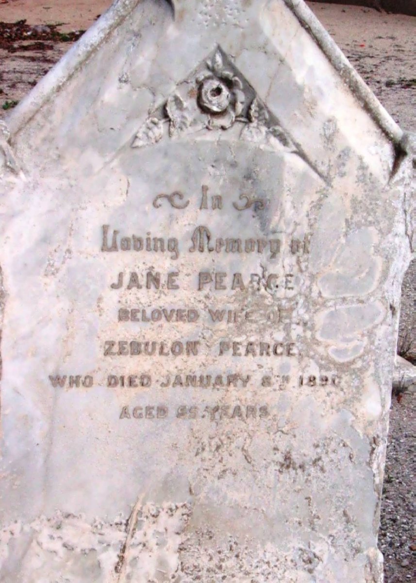 PEARCE Jane -1890