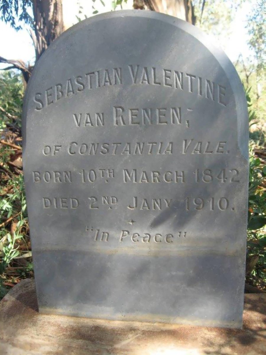 RENEN Sebastian Valentine, van 1842-1910