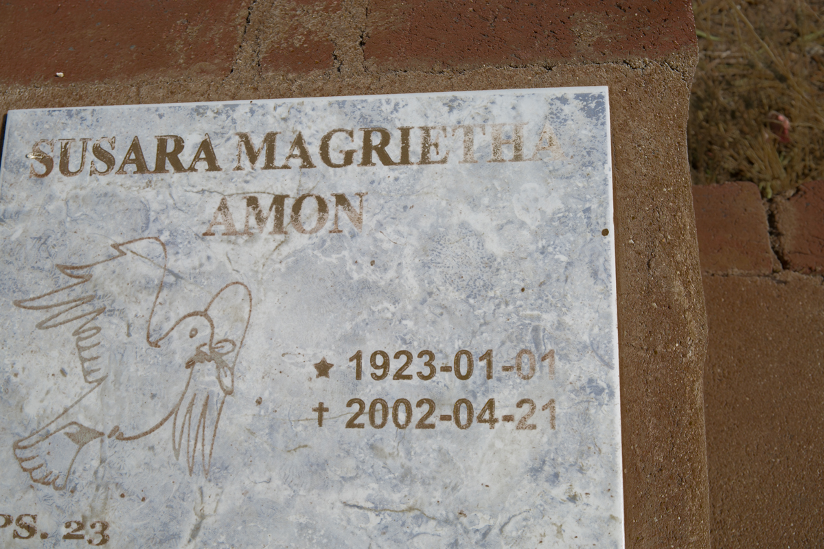 AMON Susara Magrietha 1923-2002