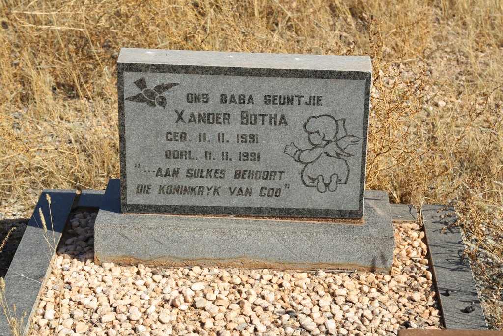 BOTHA Xander 1991-1991