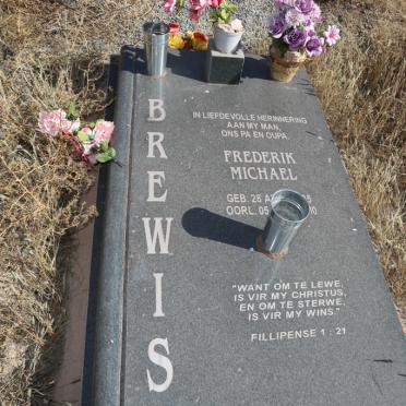 BREWIS Frederik Michael 1935-2010