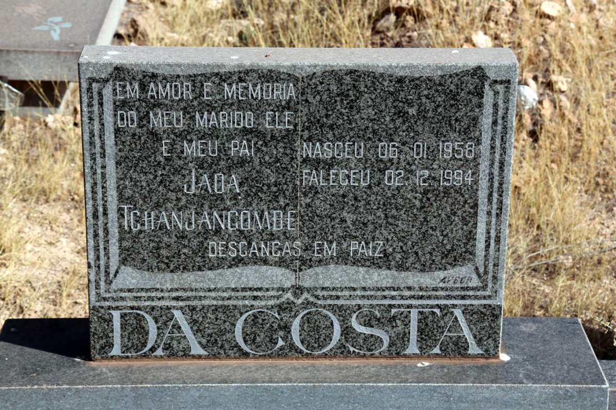 COSTA Jaoa Tchanjancombe, da 1958-1994