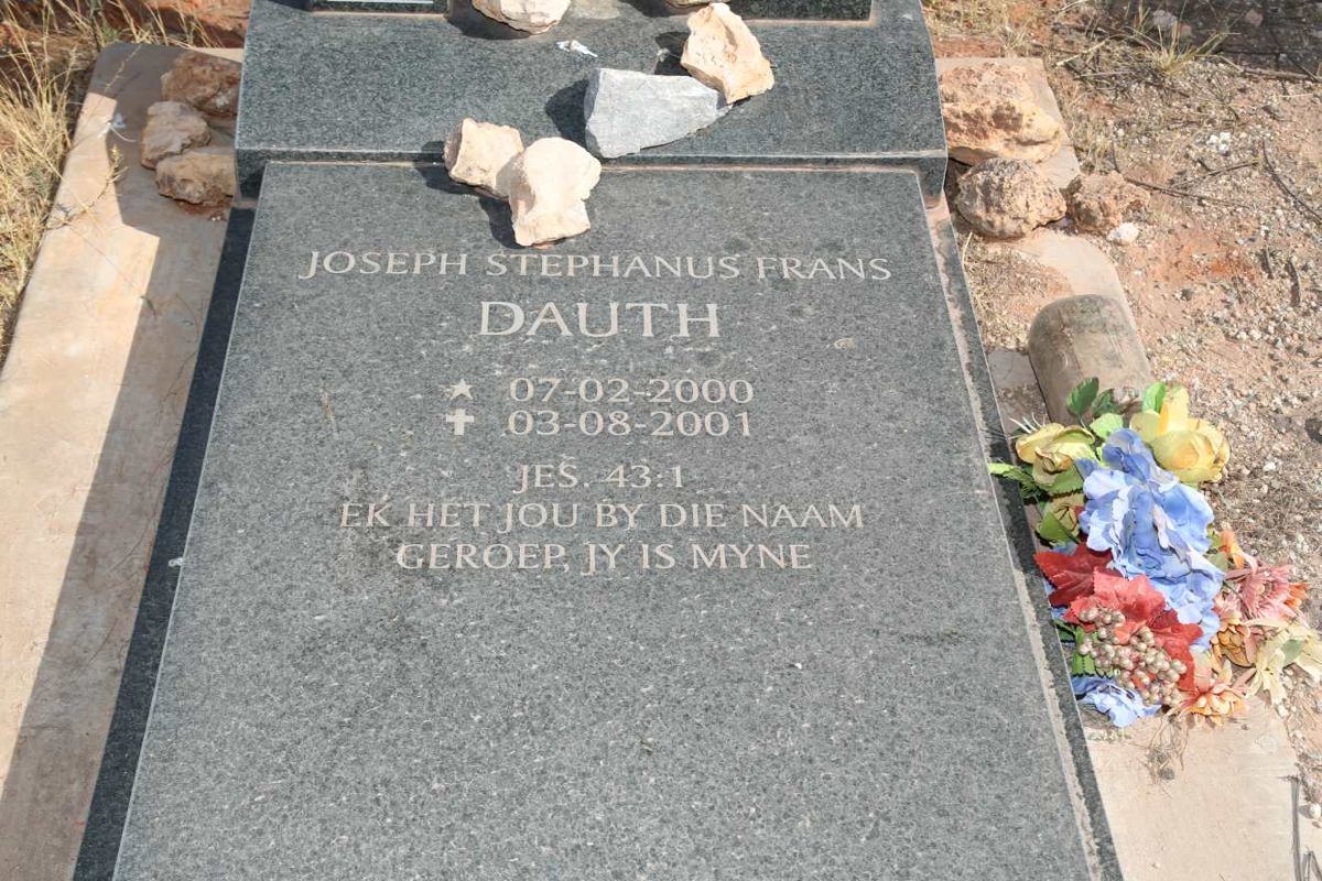 DAUTH Joseph Stephanus Frans 2000-2001