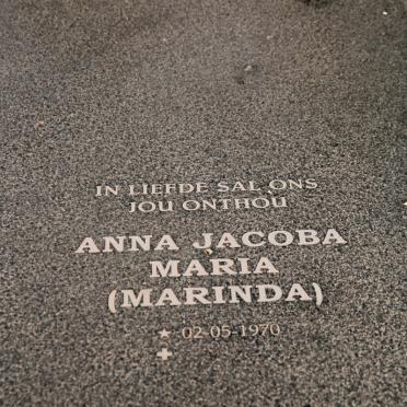 FOURIE Christiaan Wynand 1966-2011 &amp; Anna Jacoba Maria 1970-