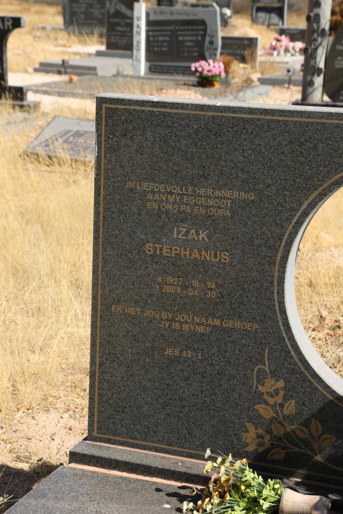 GOUS Izak Stephanus 1927-2009