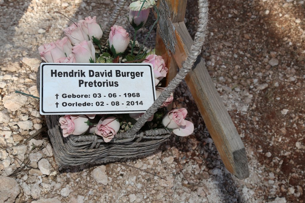 PRETORIUS Hendrik David Burger 1968-2014