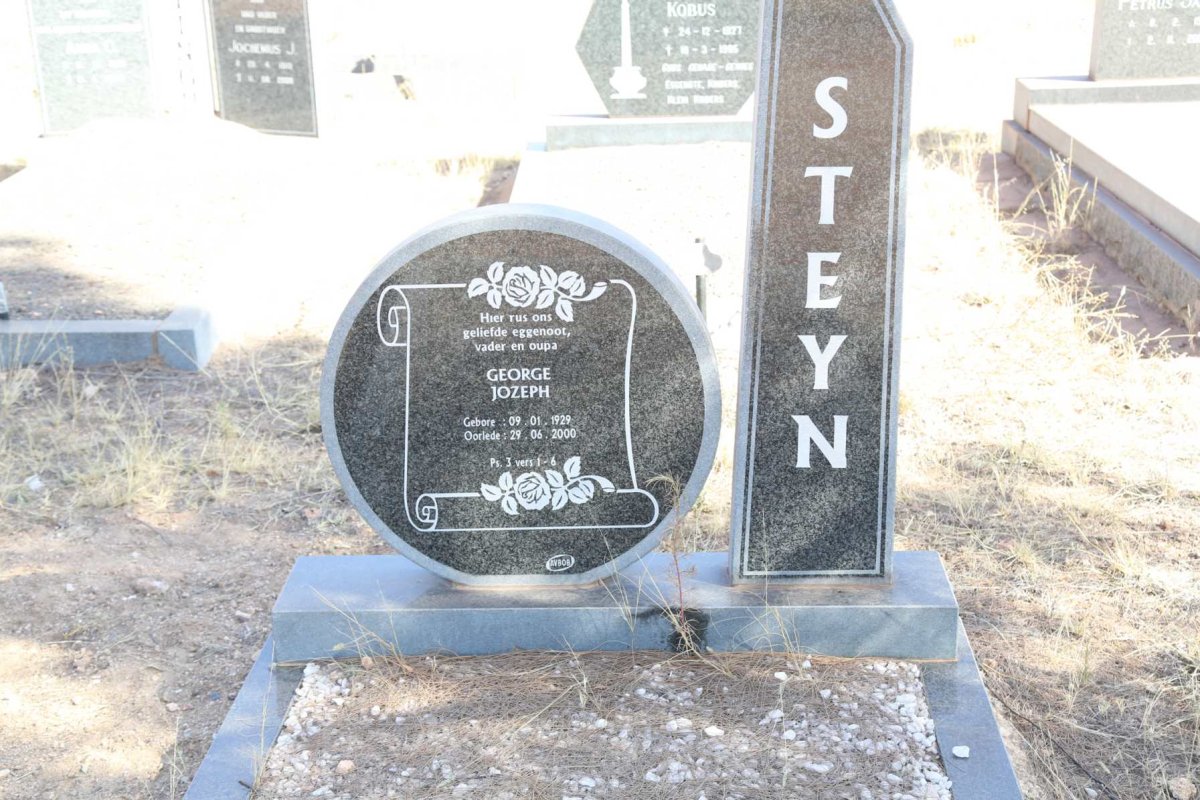 STEYN George Jozeph 1929-2000